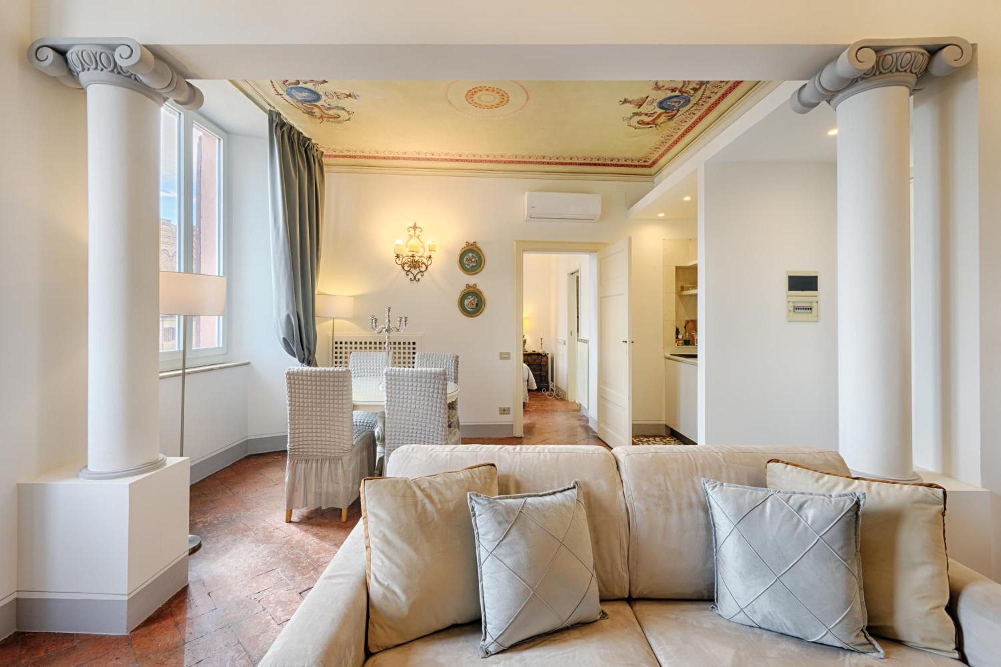 Apartamento Palazzo Lenzi Siena Exterior foto