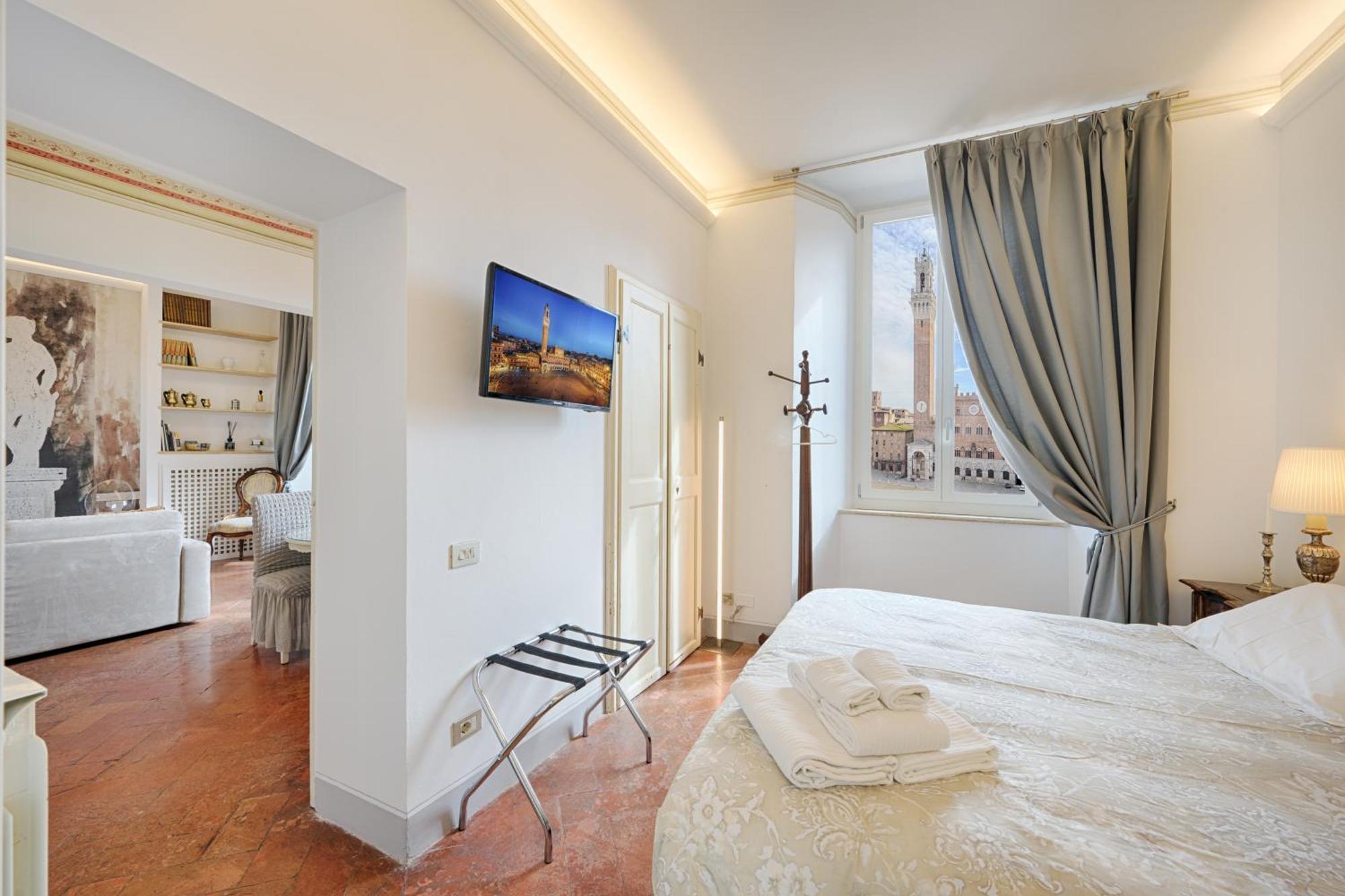 Apartamento Palazzo Lenzi Siena Exterior foto