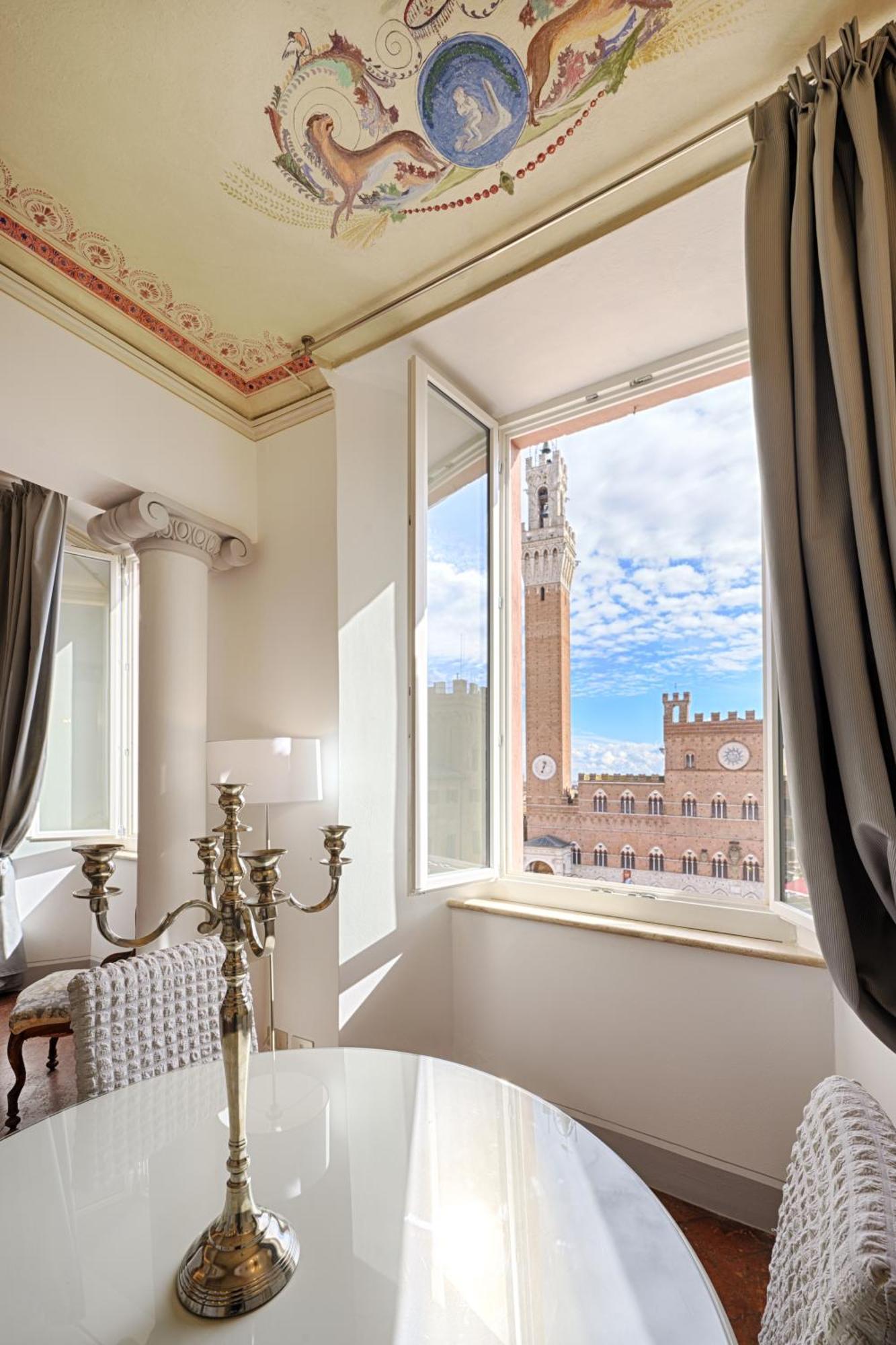 Apartamento Palazzo Lenzi Siena Exterior foto